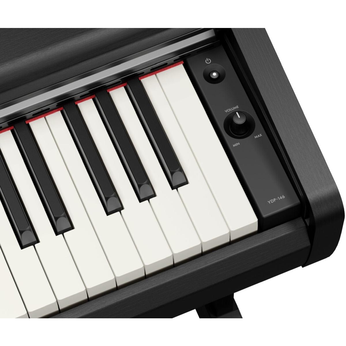 Yamaha YDP-146B Pianoforte Digitale 88 Tasti Nero