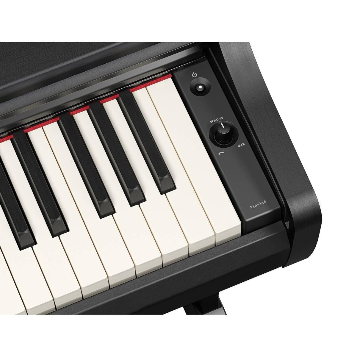 Yamaha YDP-166B Pianoforte Digitale Nero