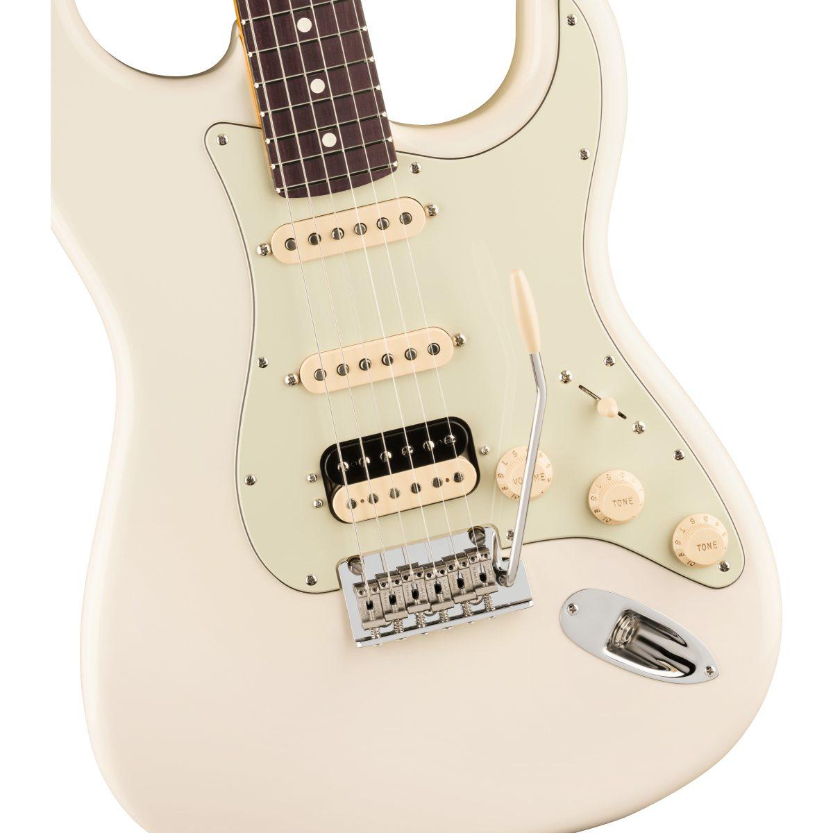 Fender american professional stratocaster hss olympic white  x chitarra elettrica