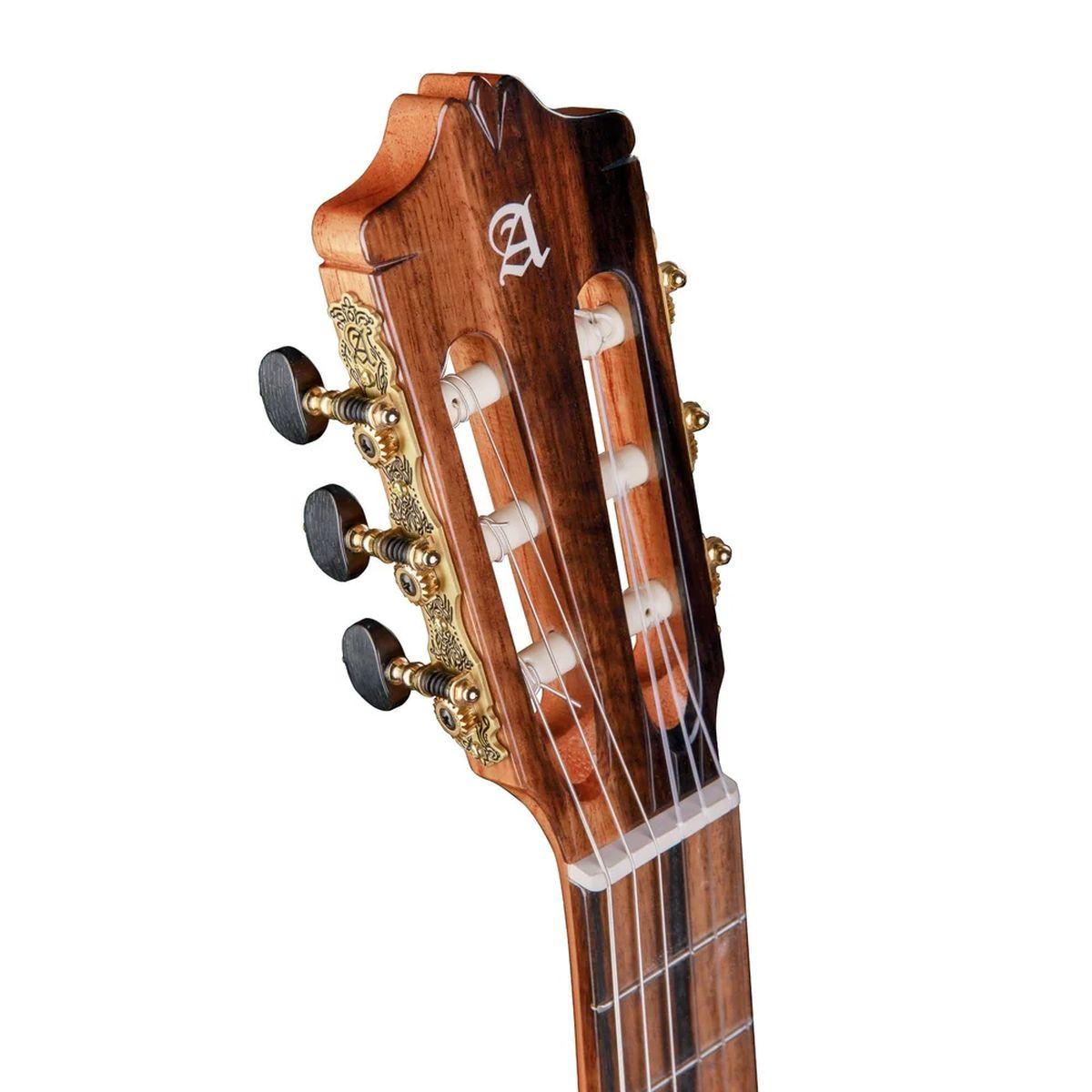 Alhambra green sustain classic chitarra classica con custodia