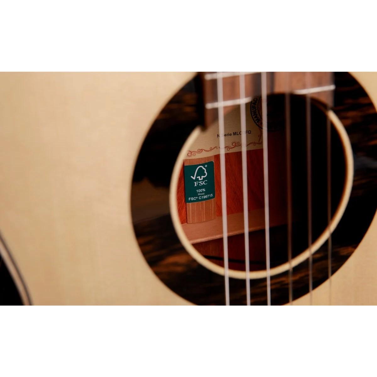 Alhambra green sustain classic chitarra classica con custodia