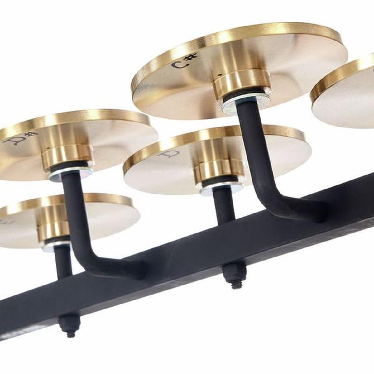 Sabian 50403hb set di crotali high octave con supporto (13 note)