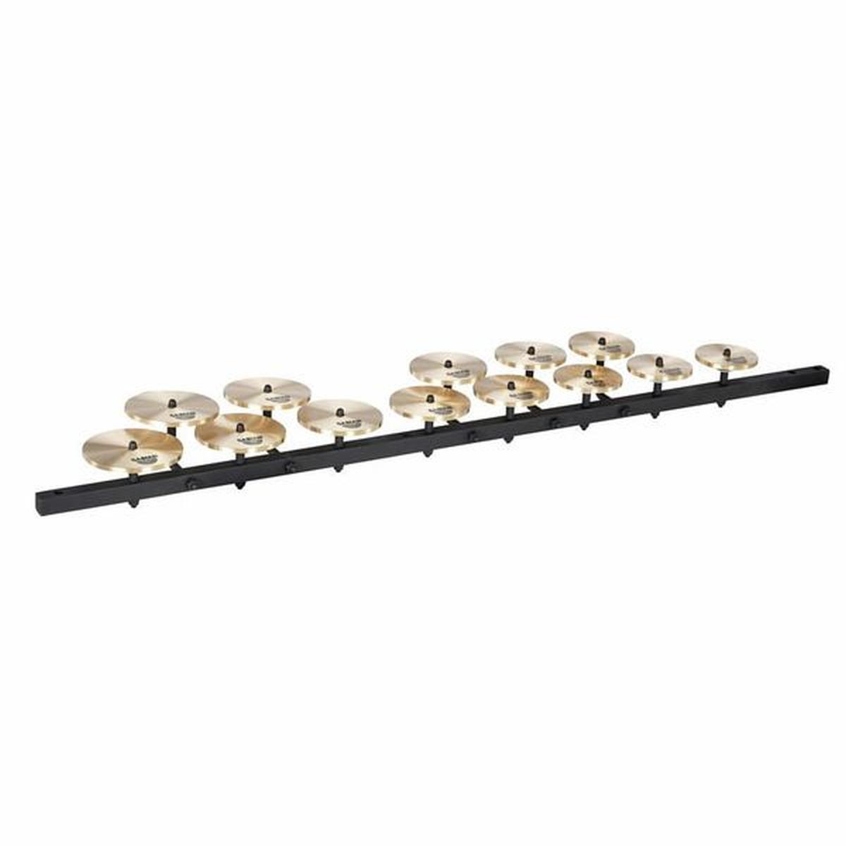 Sabian 50403hb set di crotali high octave con supporto (13 note)