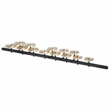 Sabian 50403hb set di crotali high octave con supporto (13 note)