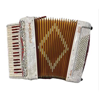 Zahre 496 helicon 96 bassi 38 note - bianca/rossa