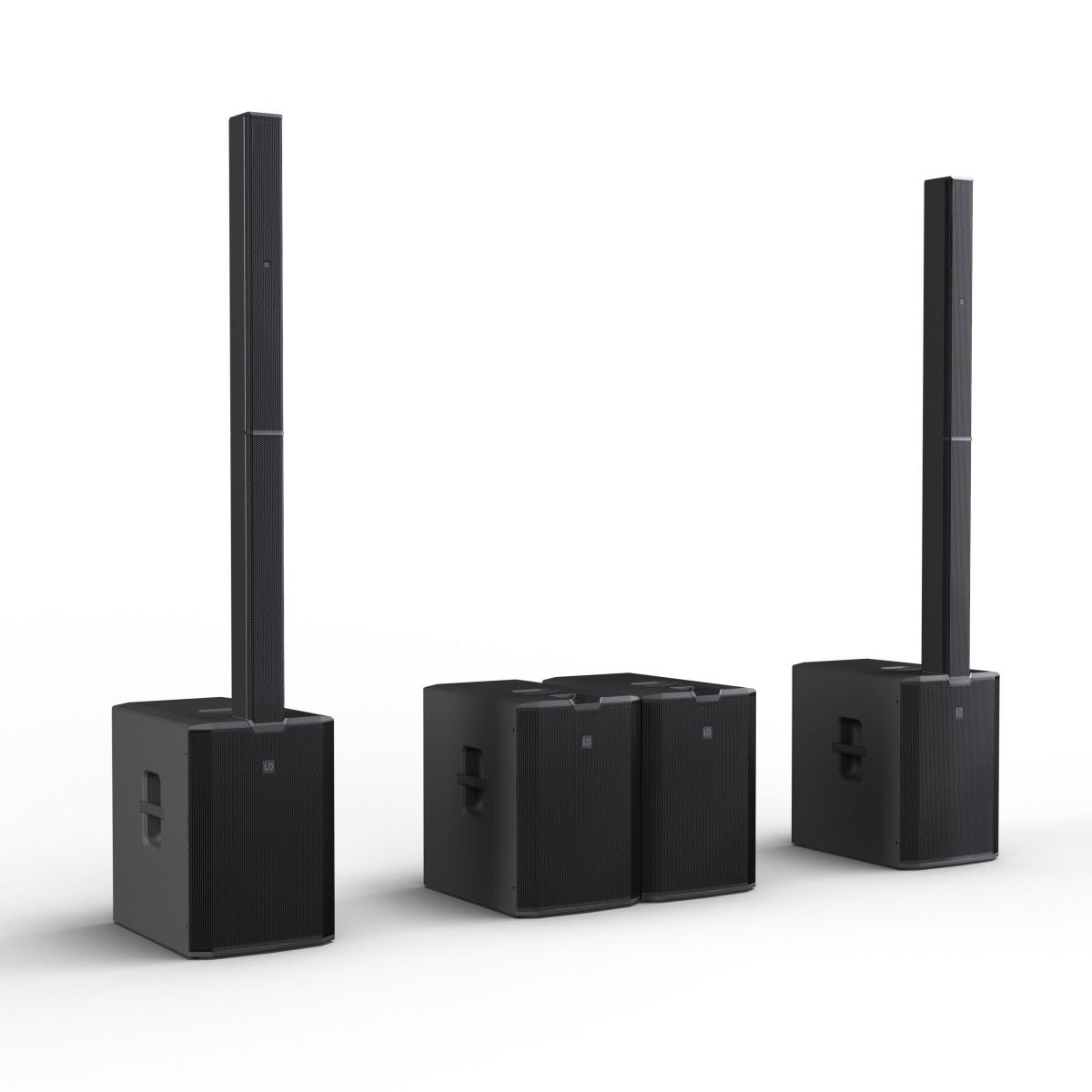LD SYSTEMS MAUI 44 G3 Sistema PA a Colonna Attivo a 4 Vie da 3600W