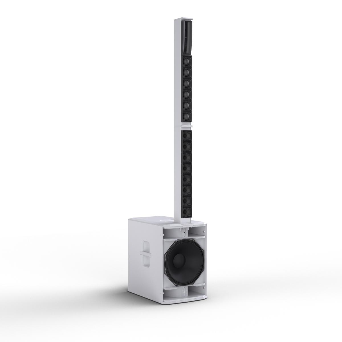 LD SYSTEMS MAUI 44 G3 White  Sistema PA a Colonna Attivo a 4 Vie da 3600 W
