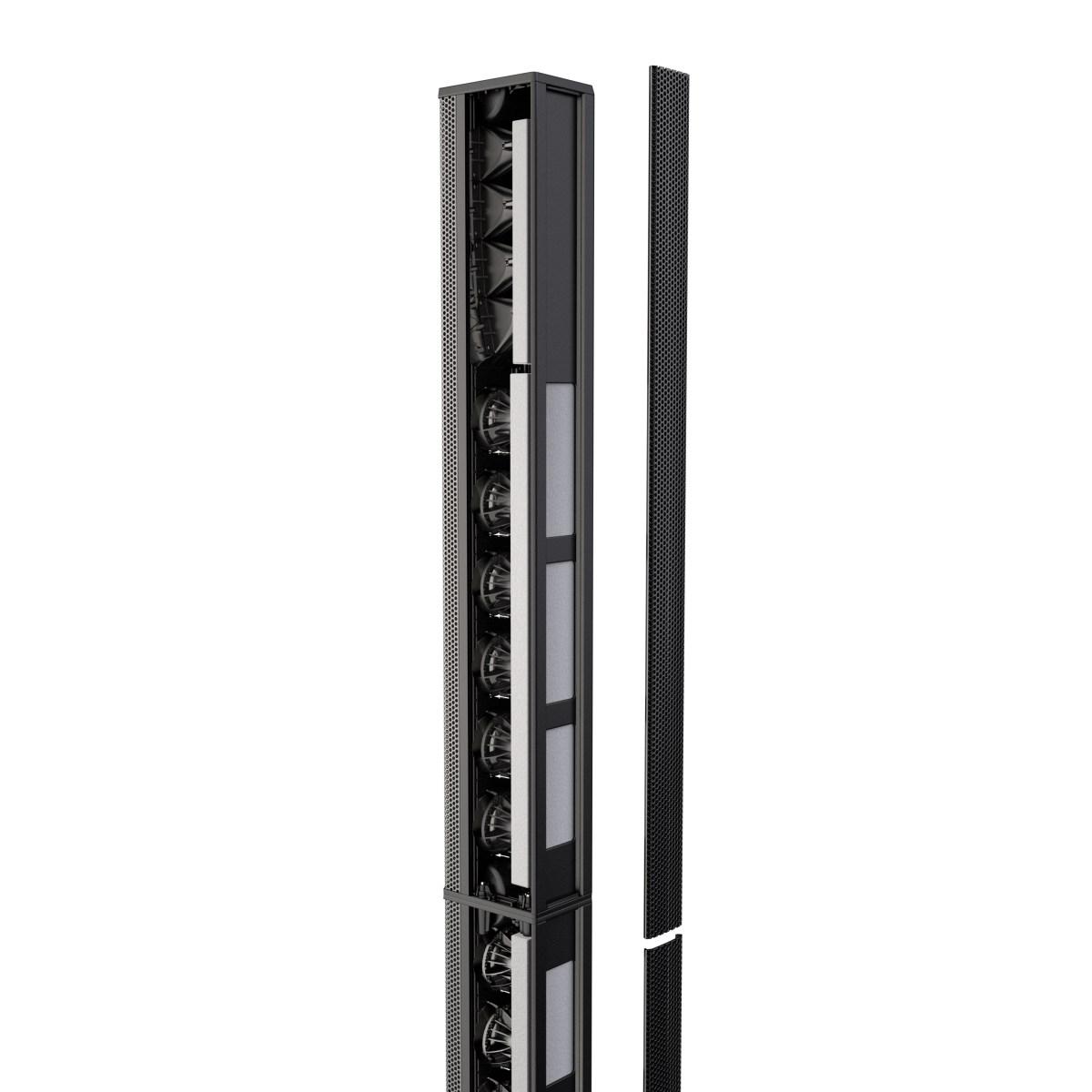 LD SYSTEMS MAUI 44 G3 MIX  Sistema PA a Colonna Attivo a 4 Vie da 3600 W con Mixer Digitale a 8 Canali