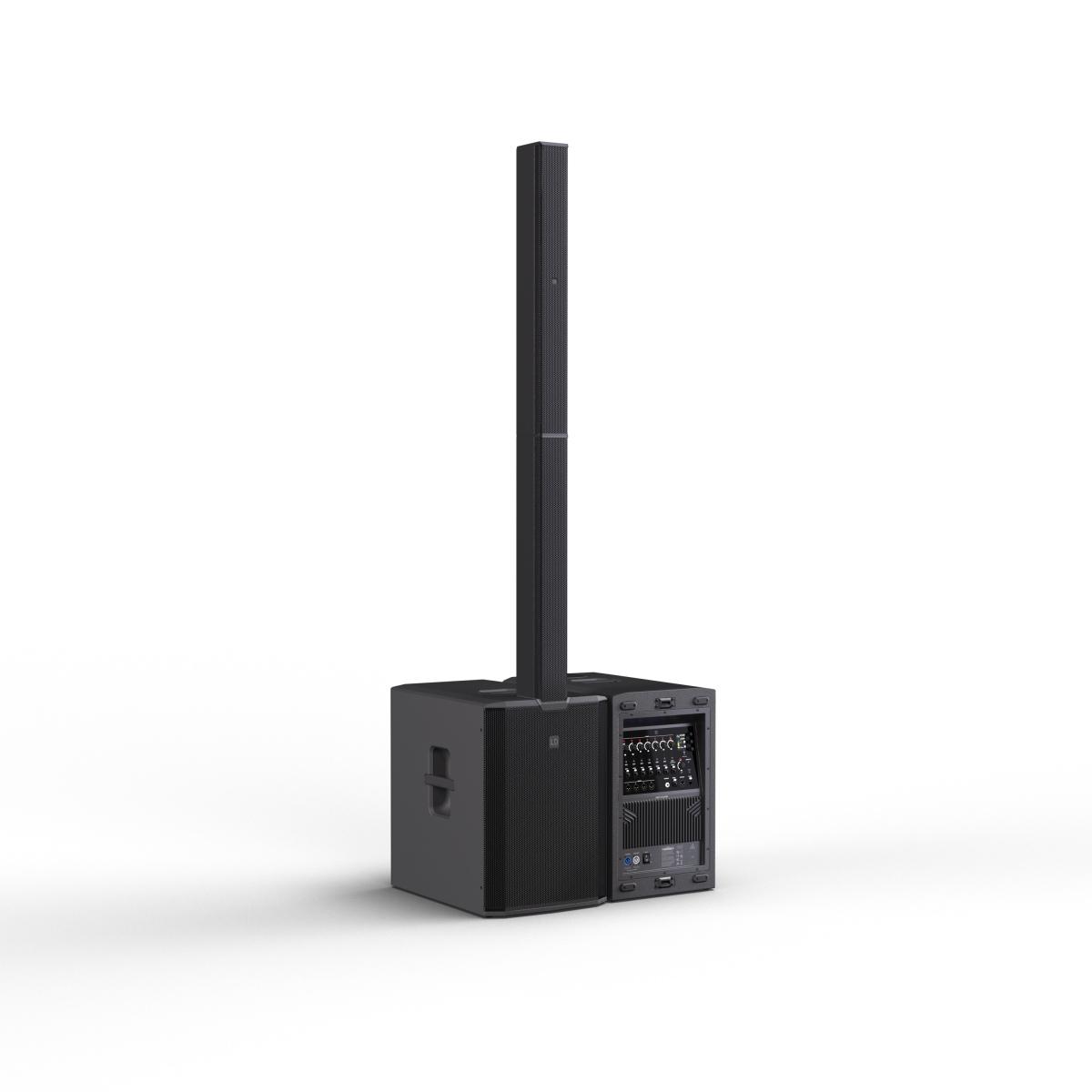 LD SYSTEMS MAUI 44 G3 MIX  Sistema PA a Colonna Attivo a 4 Vie da 3600 W con Mixer Digitale a 8 Canali