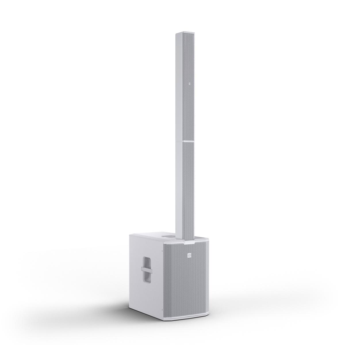 LD SYSTEMS MAUI 44 G3 MIX White  Sistema PA a Colonna Attivo a 4 Vie da 3600 W con Mixer Digitale a 8 Canali