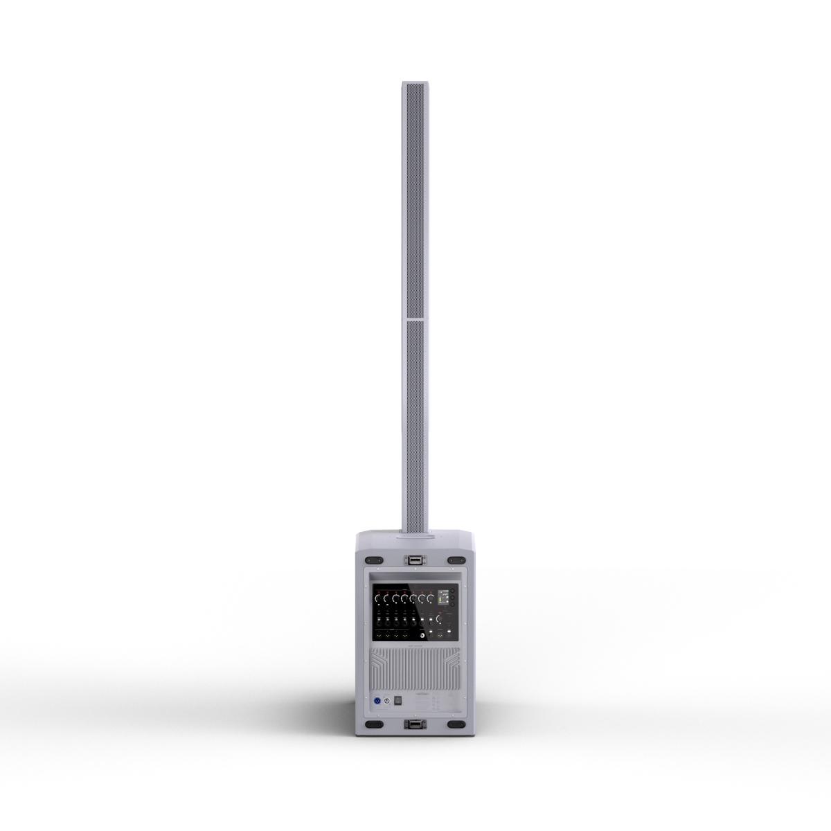 LD SYSTEMS MAUI 44 G3 MIX White  Sistema PA a Colonna Attivo a 4 Vie da 3600 W con Mixer Digitale a 8 Canali