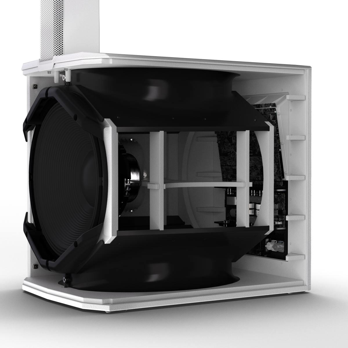 LD SYSTEMS MAUI 66 G3 White  Sistema PA a Colonna Attivo a 4 Vie da 3800 W  Bianco