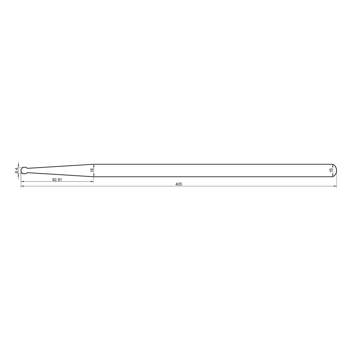 Rohema 61310 concert general a coppia di bacchette