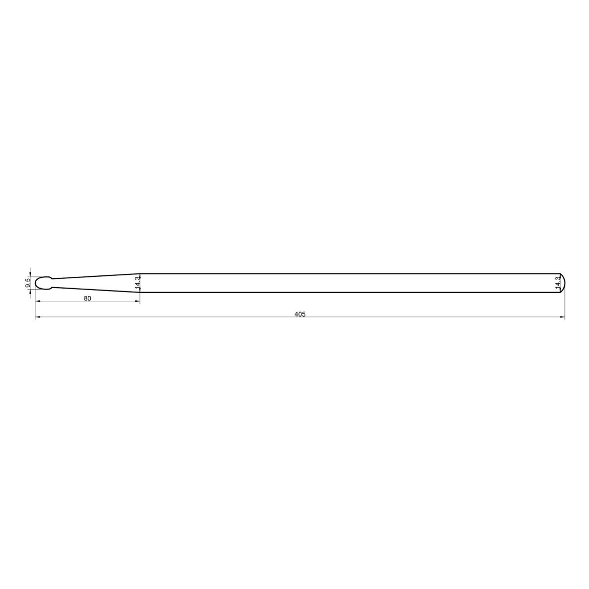 Rohema 613230 natural 5a coppia di bacchette