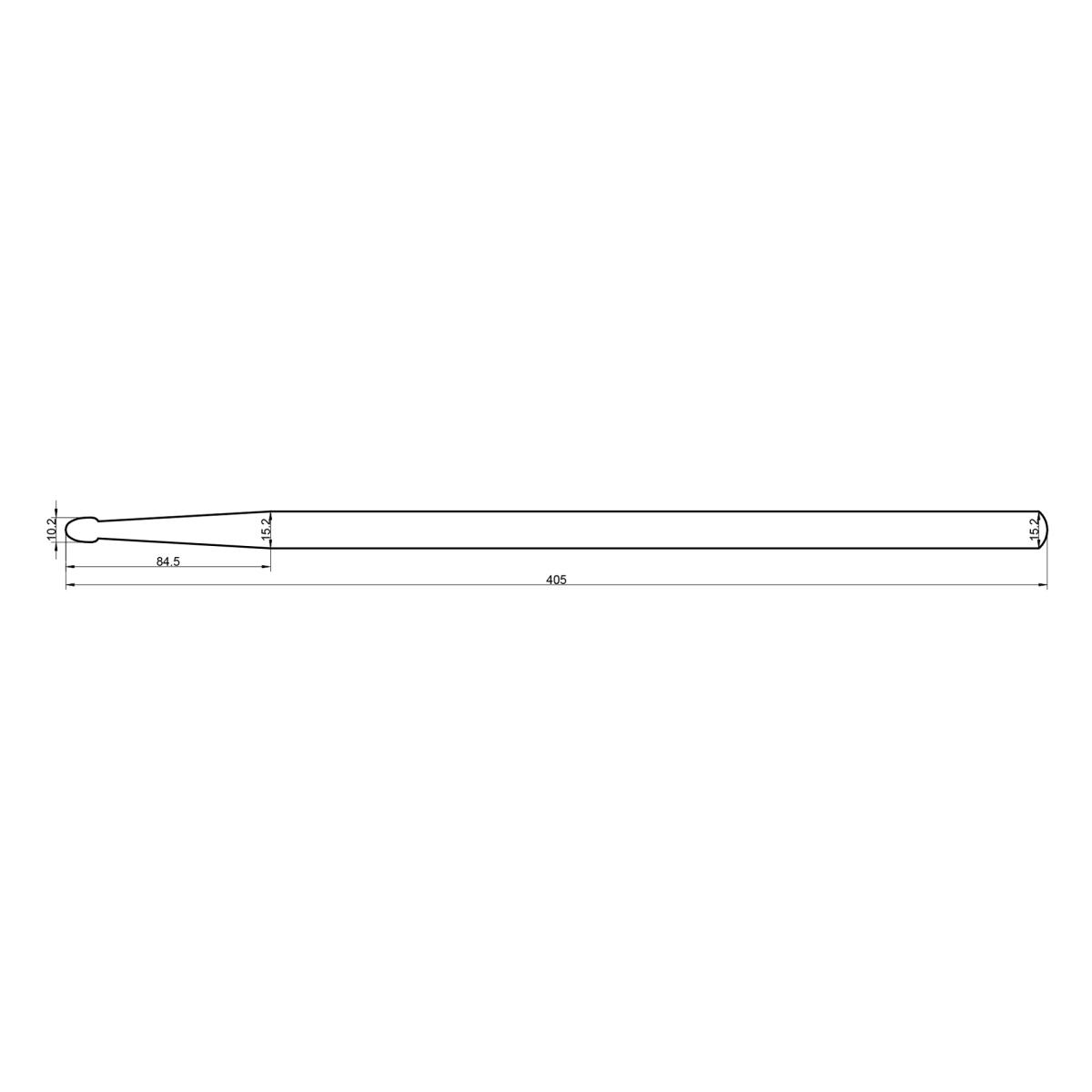 Rohema 613240 natural 5b coppia di bacchette