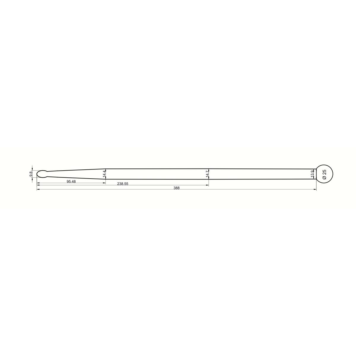 Rohema 613321 5c fk kombi sticks coppia di battenti