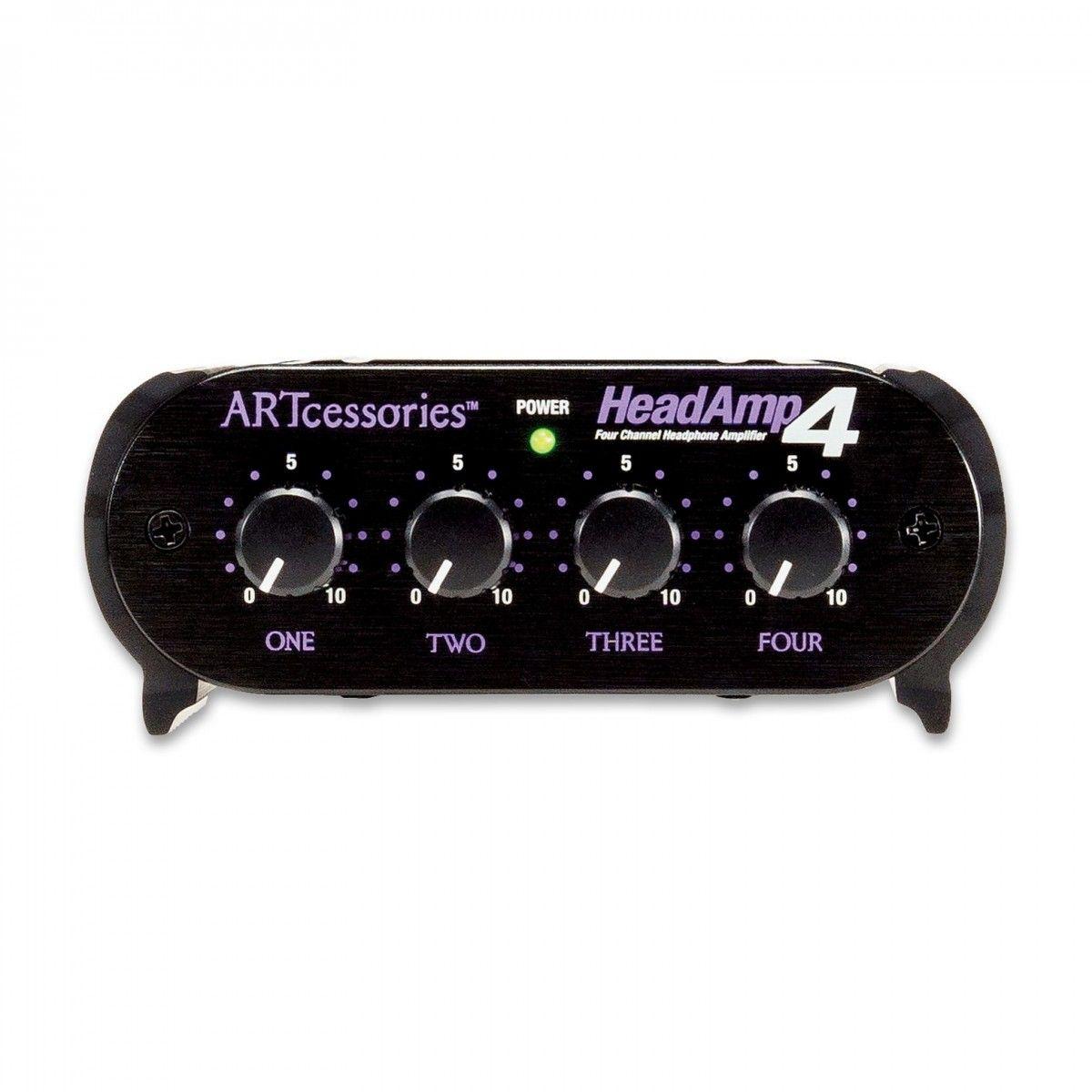 ART HeadAmp4 Amplificatore per Cuffie 4 Canali