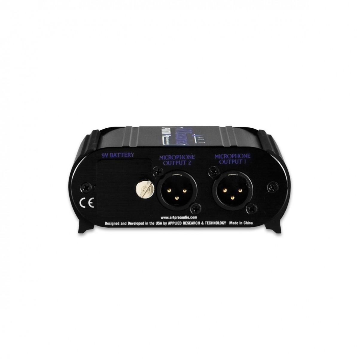 ART Phantom II Pro Alimentatore Phantom 2 Canali per Microfoni