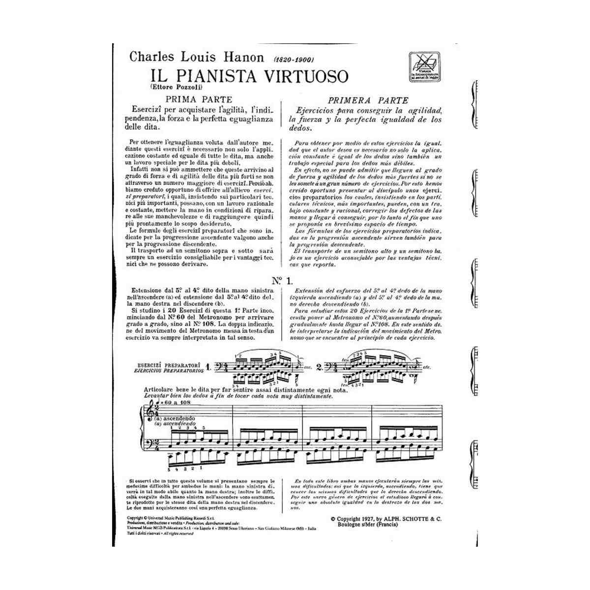 Il pianista virtuoso 60 esercizi hanon  14
