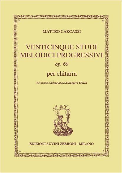 25 studi melodici progressivi op.60 matteo carcassi 39