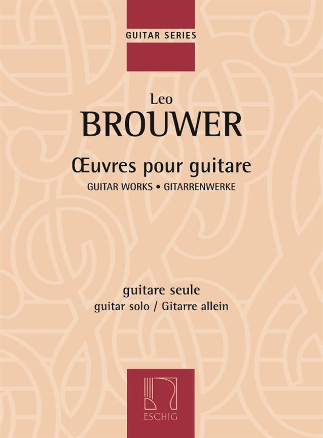 Euvres pour guitare leo brouwer 39