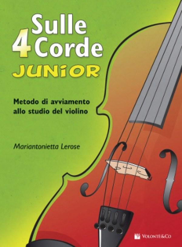 Sulle 4 corde junior + cd lerose violino