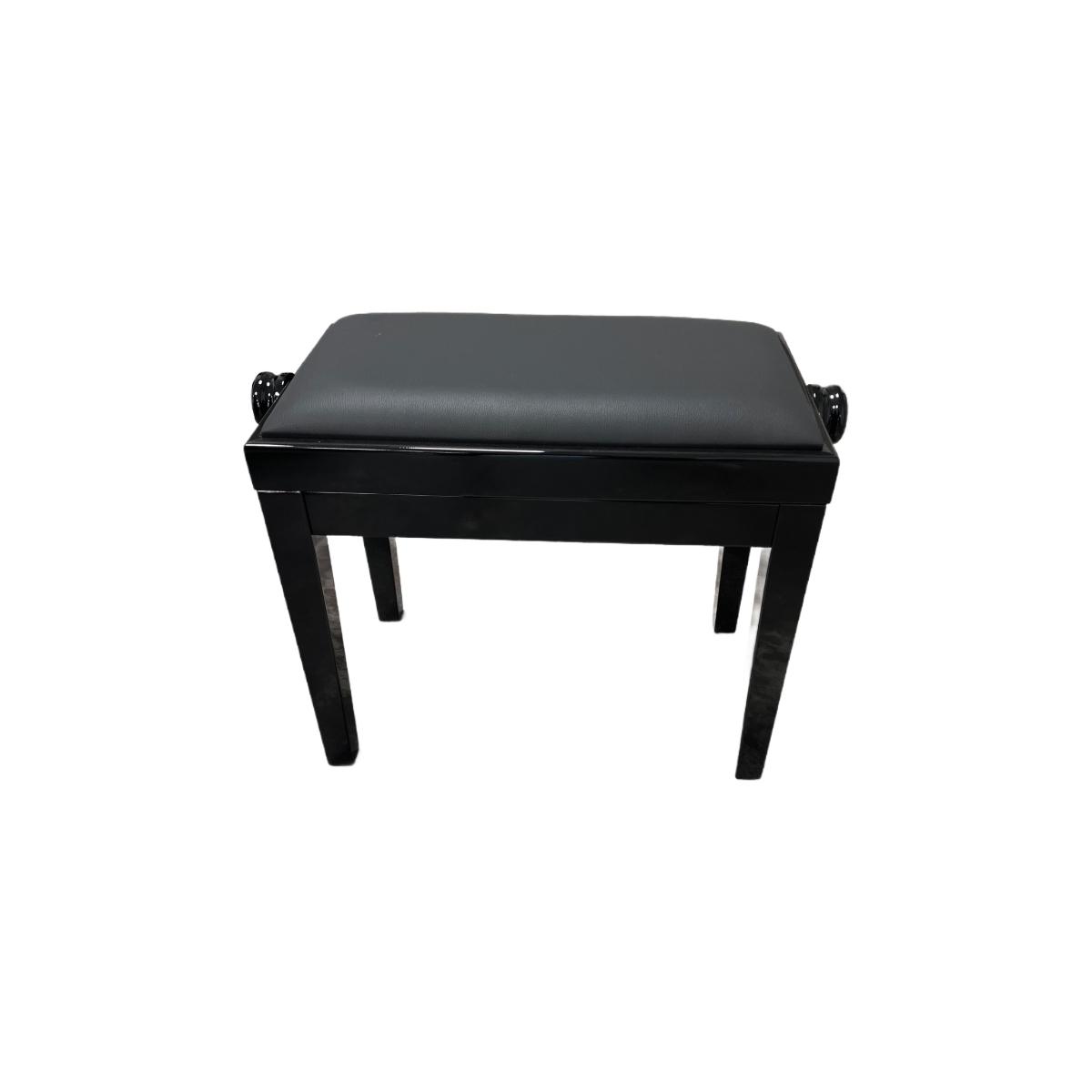 Discacciati 105 panca pianoforte nera lucida