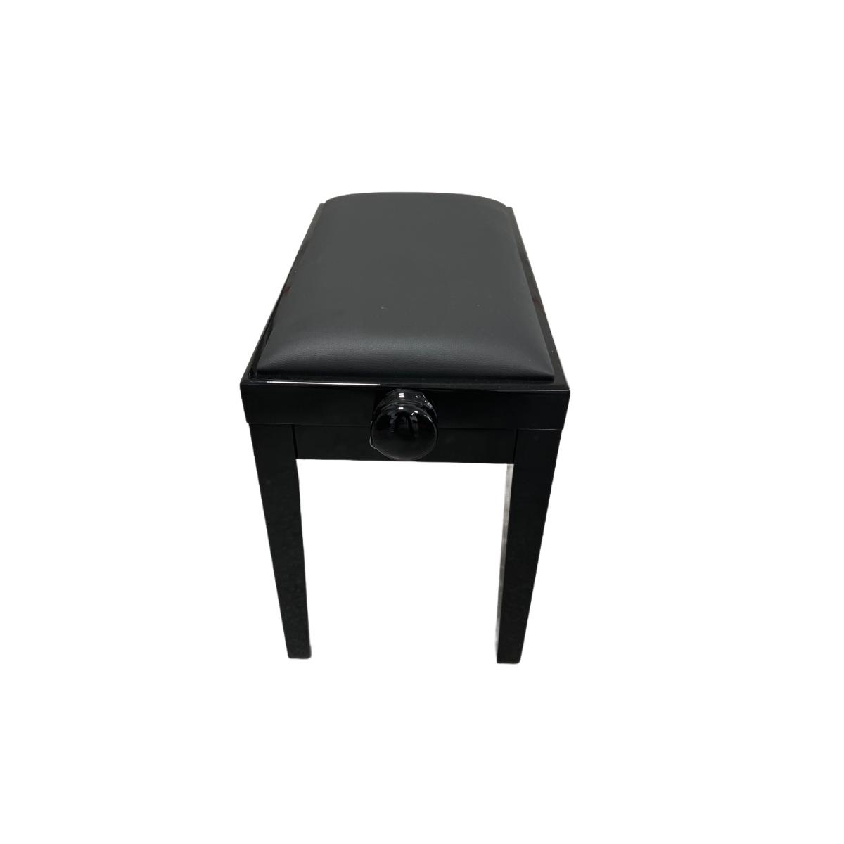 Discacciati 105 panca pianoforte nera lucida