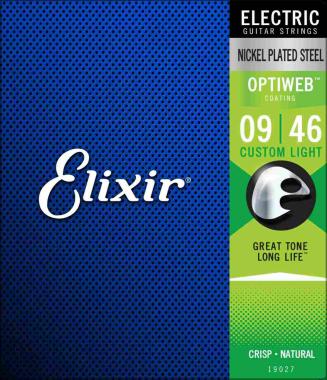 Elixir optiweb 19027 set corde chitarra elettrica