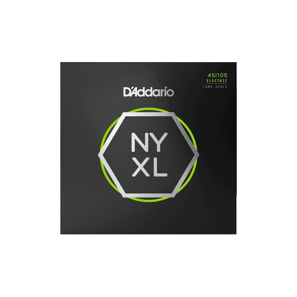D'addario nyxl45105 set corde basso elettrico