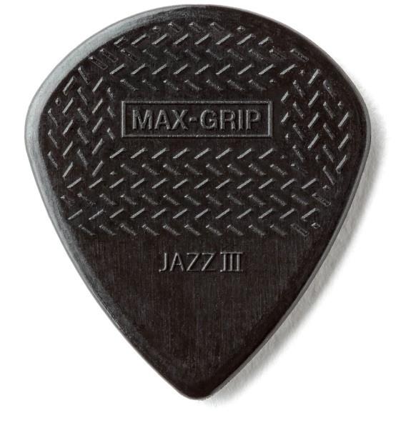 Dunlop 471-3s jazz iii plettro stiffo max grip