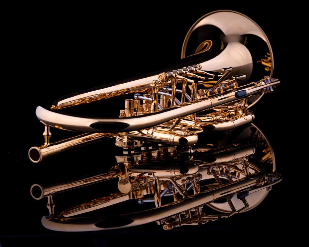 SCHAGERL " BERLIN HEAVY" Z  MEISTER TROMBA IN DO GOLD PLATED SN 10752